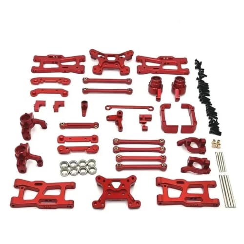Wltoys 144018 kit métal anti casse bras et tour de choc pour voiture de course RC