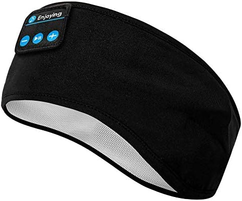 Perytong Sleep Headphones Sports Headband, Sports Bluetooth Headband Headphones with Ultra-Thin HD Stereo Speakers Perfect for Workout,Jogging,Yoga,Insomnia,Side Sleepers,Air Travel,Meditation