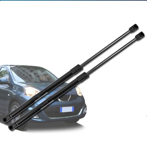 Image of AUTOXBERT 2Pcs Car Rear Tailgate Boot Gas Struts for Nissan Micra MK4 K13 2010-2017 Hydraulic Boot Gas Springs Lift Support System 904501HB0A 904511HB0A