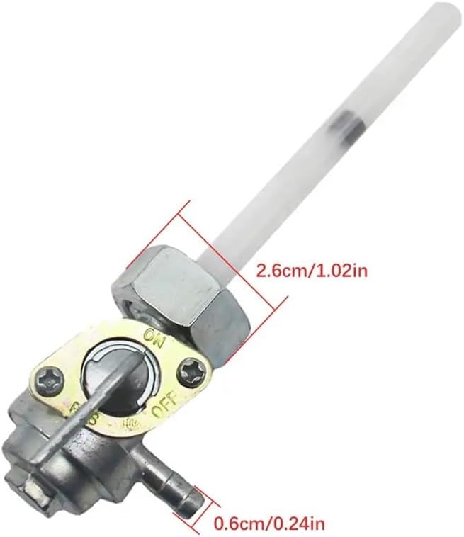 16x1.5mm Fuel Shut Off Tap Replacement ON Or OFF Fit For 400 Generator Gas Engine Switch Hose