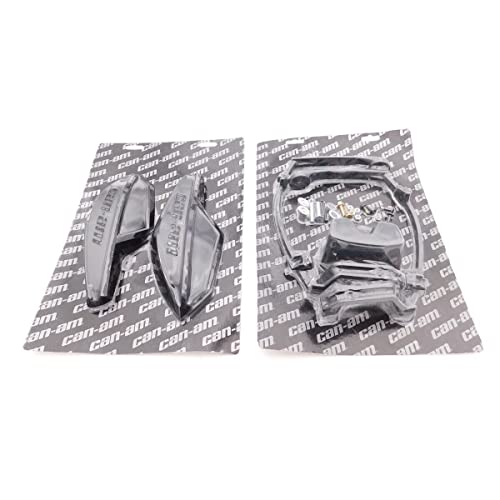Can-Am ATV BLACK Hand Guard/Wind Deflector Kit w/Mount Outlander,Renegade,DS