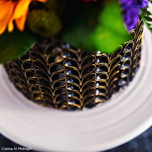 Marvelous Molds V-Petal Ruffle Simpress Silicone Mold For Cake Decorating With Fondant, Gum Paste, Chocolate. Cookie & Cupcake Decoration. Non-Food Arts, Resin, Clay, Soap, Plaster & More #TOP6