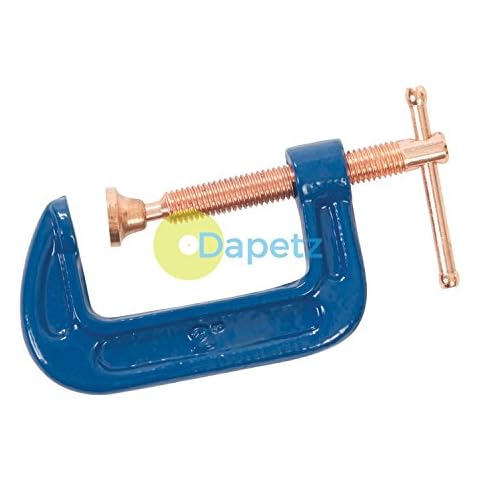 Dapetz Red Mini G Clamp for Metal and Wood Cover