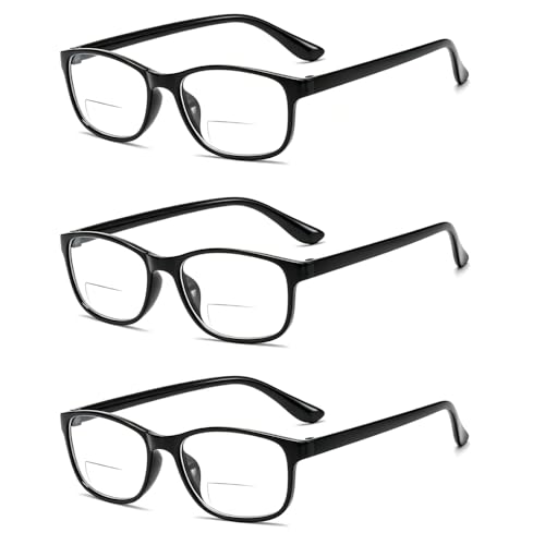 Lunettes de lecture à double foyer +1.00 pour travailler au bureau et à la maison