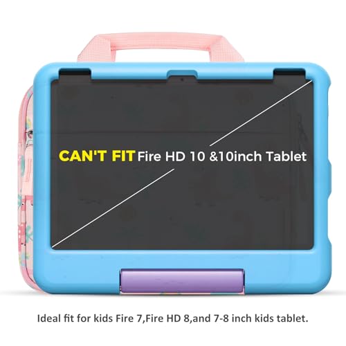 Image of Kids Tablet Bag Fire HD 8 10 Tablet Carrying Case