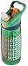 Contigo Kids Water Bottle, Autospout Striker - Reusable Plastic Contigo Water Bottle - Leak and Spill Proof - Ideal for Travel and Activities - Easy-Clean - Dishwasher Safe - India Green, 20 Ounces