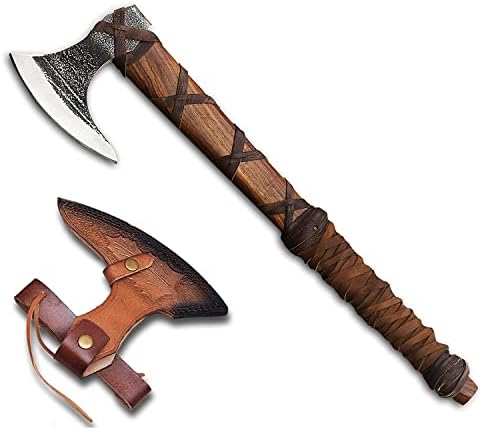 Forest Hunting | Custom handmade Viking Axe of Ragnar Lothbrok Norsmen- Battle and Forest Hunting Hatchet (Regnor axe)
