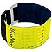 VFLUO ARMTECH™, Brassard rétro réfléchissant + Fluorescent Ajustable et élastique pour Moto, Scooter, vélo, piéton, Jaune Fluo