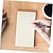 Operitacx Pack Lined Journal Notebook Bulk Note Pads Small Notepads for Daily Planning College Ruled Scratch Pads