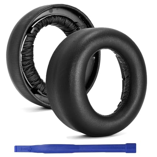 EVXVE Almofadas de substituição para PS5 compatíveis com auriculares 3D Sony PS5 Pulse PS5, almofadas de substituição feitas de pele de proteína confortável e espuma de memória