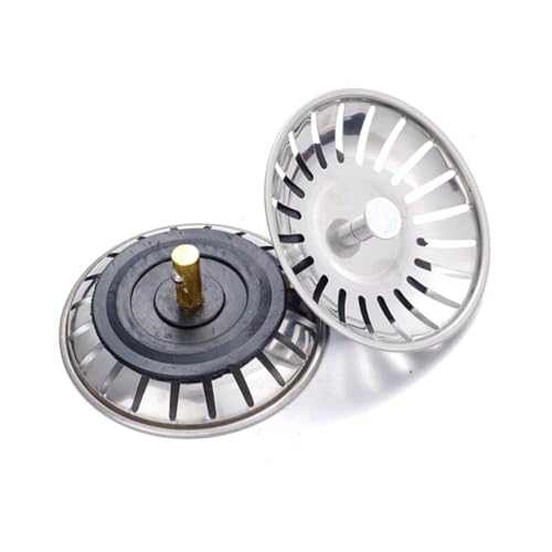 Coladores de acero inoxidable para desagüe de cocina 2 piezas