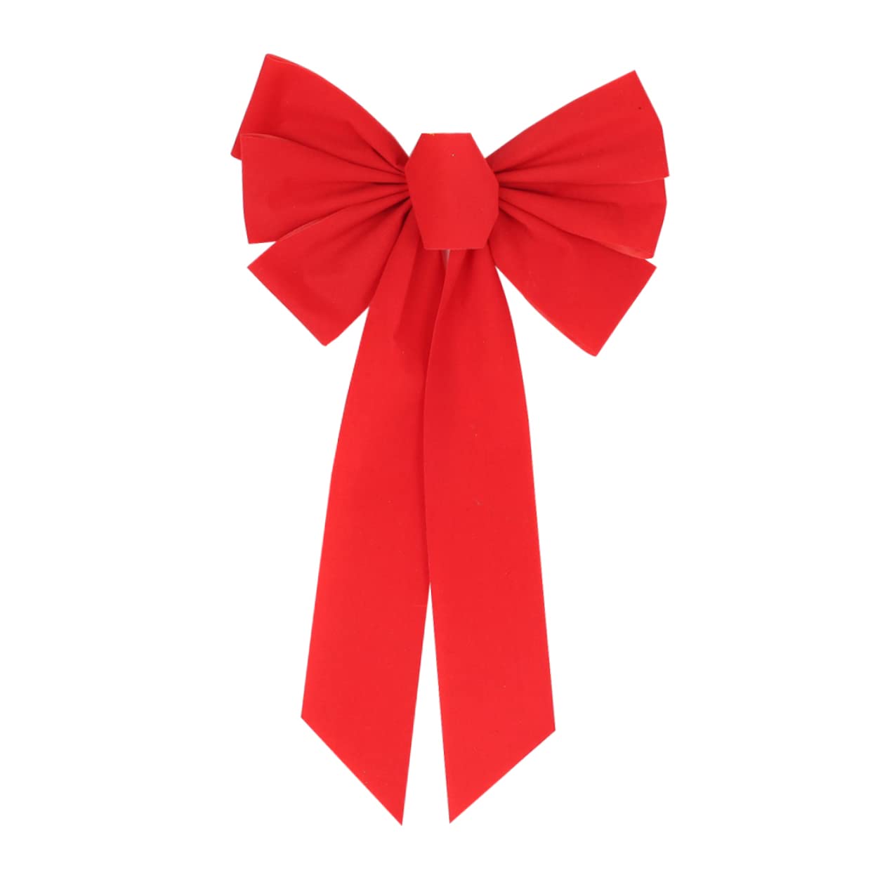 ABOOFAN 4Pcs Large Red Bows Christmas Door Bow Christmas Bows for Front Door Wreath Garland Christmas Tree Decor Indoor Outdoor Holiday Decorations