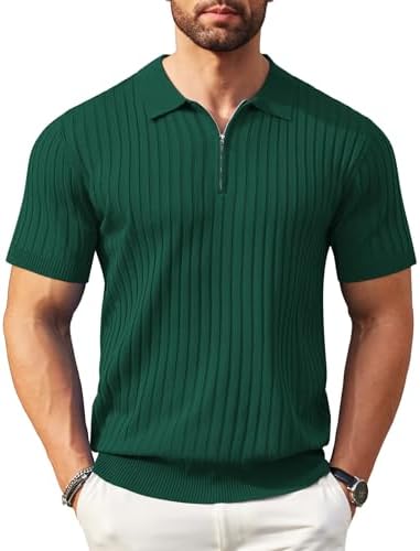 Coofandy Men's Ztj009320 Polo Shirt (Pack of 1) 6