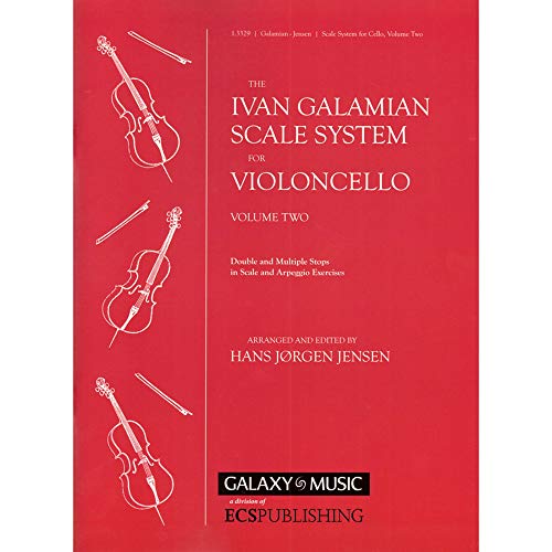 Galamian Ivan Scale System Vol2 Cello arranged and edited by Hans Jorgen Jensen - Schirmer Edition