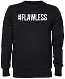 Capzy Flawless Negro Jersey Sudadera Unisexo Hombre Mujer Black Unisex Jumper