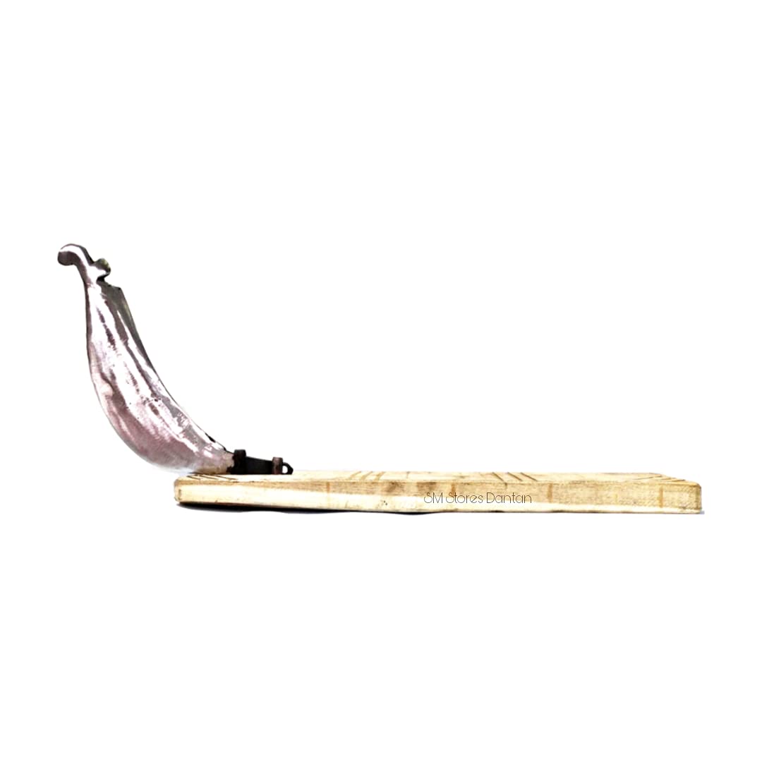 Believe in Quality Iron Blade boti Vegetable Cutter with Wooden Board