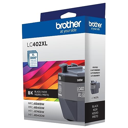 Brother Genuine LC402XLBK High Yield Black Ink Cartridge - image 2