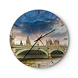 Nos horloges ARTTOR peuvent décorer littéralement n’importe quelle pièce. Produits de classe PREMIUM. L'horloge murale en verre est prête à être accrochée : elle comporte un support en métal fixé à l'arrière de l'horloge et une entretoise en mousse qui régule la distance uniforme entre l'horloge et le mur. L'horloge est en verre de 4 mm d'épaisseur. Les produits ARTTOR sont une nouvelle tendance en matière de design d'intérieur appelée wall art.