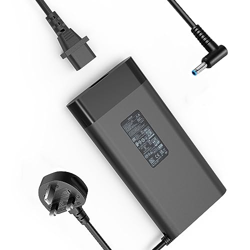 230W Slim AC Laptop Charger for HP OMEN 15 16 15-en1013dx 15-ek1013dx 16-b1797nr 16-b1085nr 16-b0005dx 16-b0013dx 16-c0002dx 16-c0012dx ZBook Fury 16 G9 TPN-LA10 M41303-001 M35733-001 Power Cord