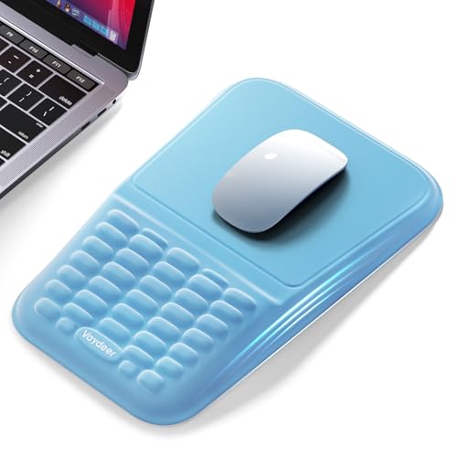 VAYDEER Repose-poignet Ergonomique – Support en mousse à mémoire, tapis de souris ergonomique, confort cutané & anti-glissement, soulage la fatigue,...