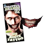 Tinsley Transfers Demon Big Mouth Temporary FX Tattoo