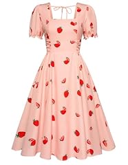 Pink-strawberry Print