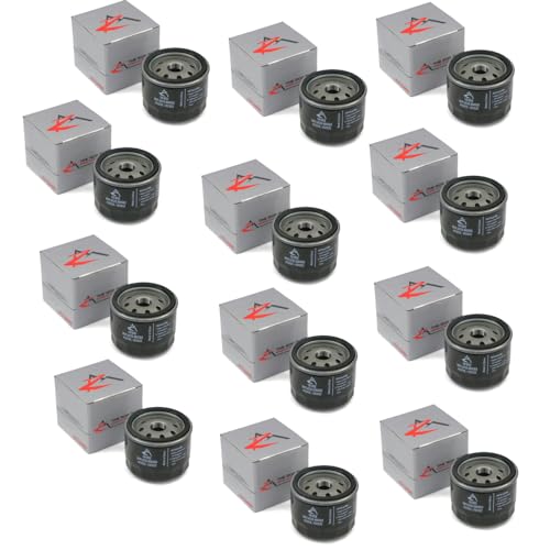 The ROP Shop | Set of 12 Oil Filters for Oregon 83-013, 83013, PLP 120-485, 120485, OF1060