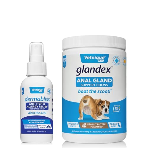 Vetnique Labs Dermabliss Anti Itch & Allergy Relief Spray for ...