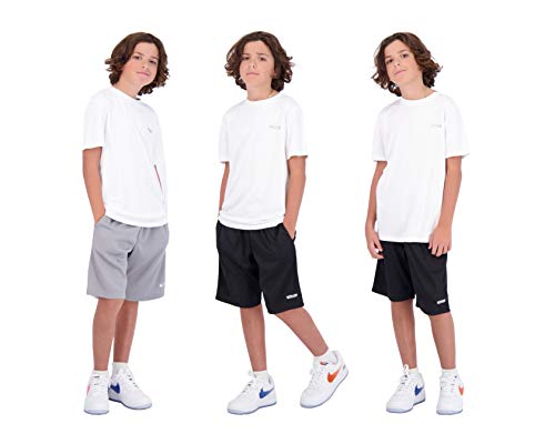 Hind Boys Shorts for Kids 3-Pack Basketball Shorts for Boys Basketball and Sports4