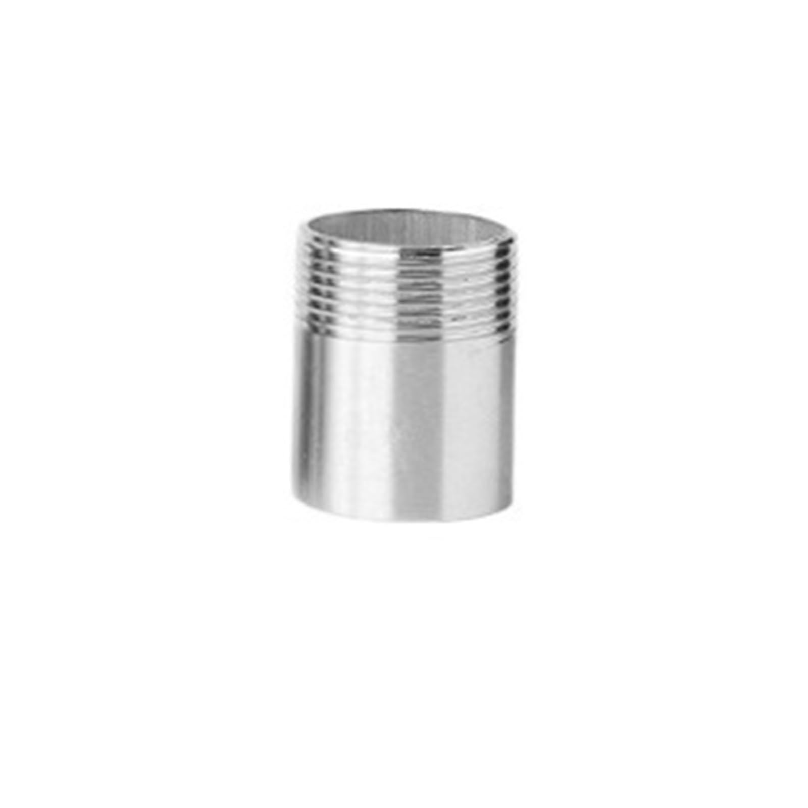 Tubo sin costura de 1 pulgada con rosca exterior G3/8 y acoplamiento soldado de 50mm