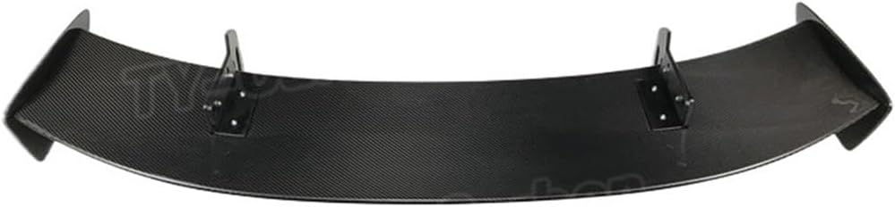 Car Tail Wing Carbon Fiber Pattern Rear Spoiler Tail Wings Fit for Porsche Cayman 718 987 997 981 Fit for Boxster 2014-2019 Decoration Handsome Color Carbon Fiber, Size 1