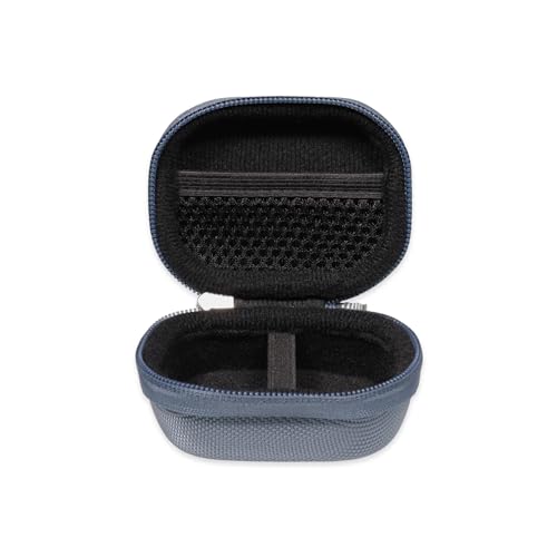 Image of Case for JLab Go Pop+,Go Air Pop,Air Tones+ / Tones, JBuds Mini True Wireless Earbuds, Compact Organizer for the Charger case and Charger Cord (Stone Blue)