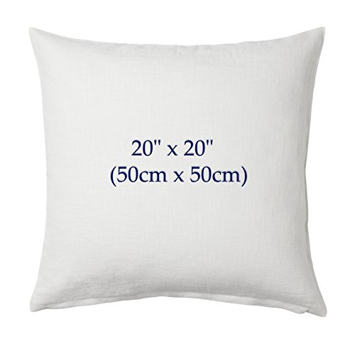 Night Comfort Anti Allergy Polyester Filled Cushion Inner Pads Extremely Filled Cushions Insert 20" x 20" (50cm x 50cm) approx