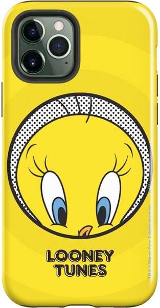 Skinit Impact Phone Case Compatible with iPhone 12 Pro Max - Officially Licensed Looney Tunes Tweety Bird iPod Design
