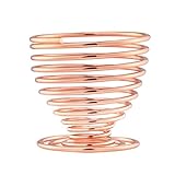 Luxspire Sponge Makeup Blender Holder, Makeup Powder Puff Sponge Holder Beauty Tool Dryer Drying Rack Egg Powder Puff Display Stand - Rose Gold