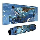 【Entretien Facilité】: Fabriqué avec un matériau résistant à l’eau, ce tapis peut limiter les effets des petits déversements. Sa surface lavable se nettoie facilement et conserve généralement bien ses couleurs après plusieurs passages d’entretien.