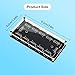 HATMINI 12V 4Pin RGB LED Hub，11 Way 12V 4 Pin RGB Splitter Controller with Acrylic Shell,Used to Expand The Motherboard RGB Interface
