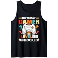 Gamer Level 99 Desbloqueado 99 Cumpleaños Gamer Gaming 99 Años