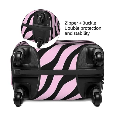 Tiger Skin Travel Luggage Cover Suitcase Protector Bag, Fits 18-32 Inch Luggage, Double-Sided Printed Suitcase Sleeve For Kid And Adult,Large4