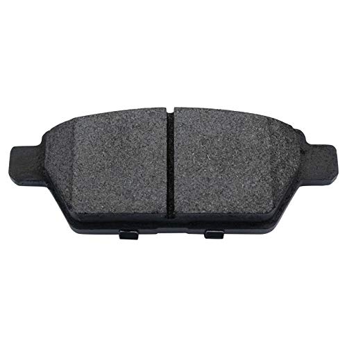 Image of TRQ Rear Brake Pad and Rotor Set Semi Metallic Rotors Calipers Hoses | For 2006-2009 Ford Fusion Lincoln MKZ Mercury Milan 2006-2008 Mazda 6 2006 Lincoln Zephyr