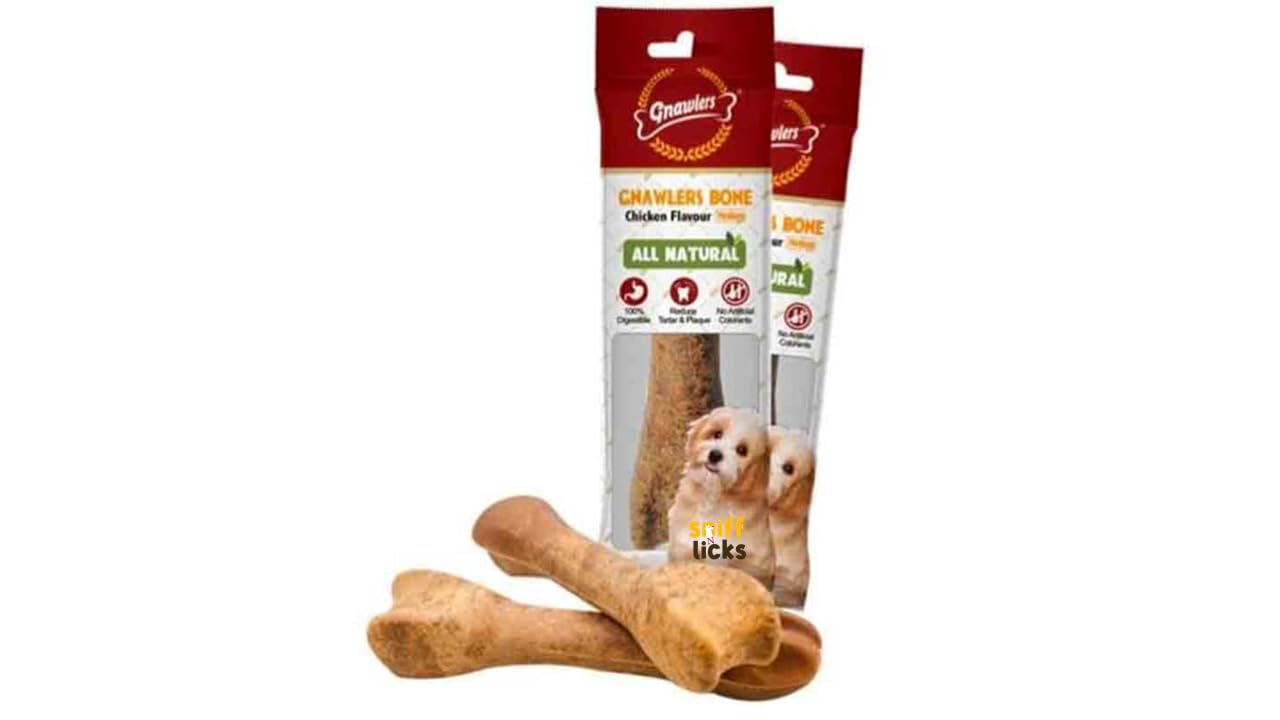 Gnawlers Bone, Medium, Chicken, 95 g - 5" inch (Pack of 6) by Sniff N Licks (B0CWCTKKWY) Amazon Price History, Amazon Price Tracker