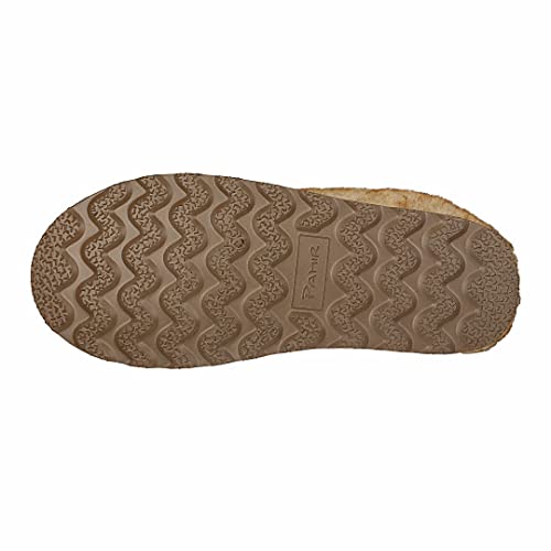 Pamir Men's Sheepskin Boot Slippers Indoor Outdoor Ankle Booties With Memory Foam Chestnut Size 10 #TOP5
