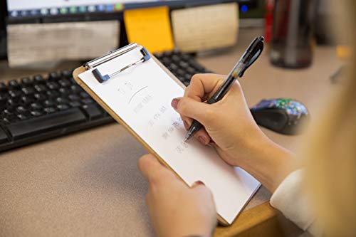 Mini Clipboard 6" X 9" (Set Of 30) Memo Clipboard | Small Clipboards 6X9 With Low Profile Clip, Mini Clipboards 6X9, Little Clipboards Half Size, Bulk Cipboards For Classroom Supplies & Office #TOP3