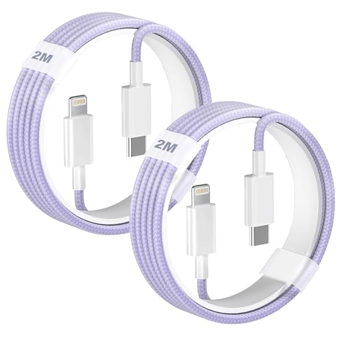 Amazon.co.jp: USB-C ライトニングケーブル 2M 2本セット iphone充電