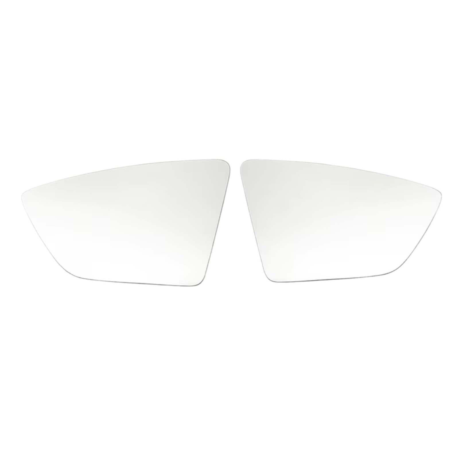 Vetro Specchietto Lato Per Seat Per Leon MK3 Per Ibiza MK5 Vetro Retrovisore | Sostituzione lente retrovisore in vetro riscaldato specchietto laterale auto 5F0857522A 5F0857521A(Pair)