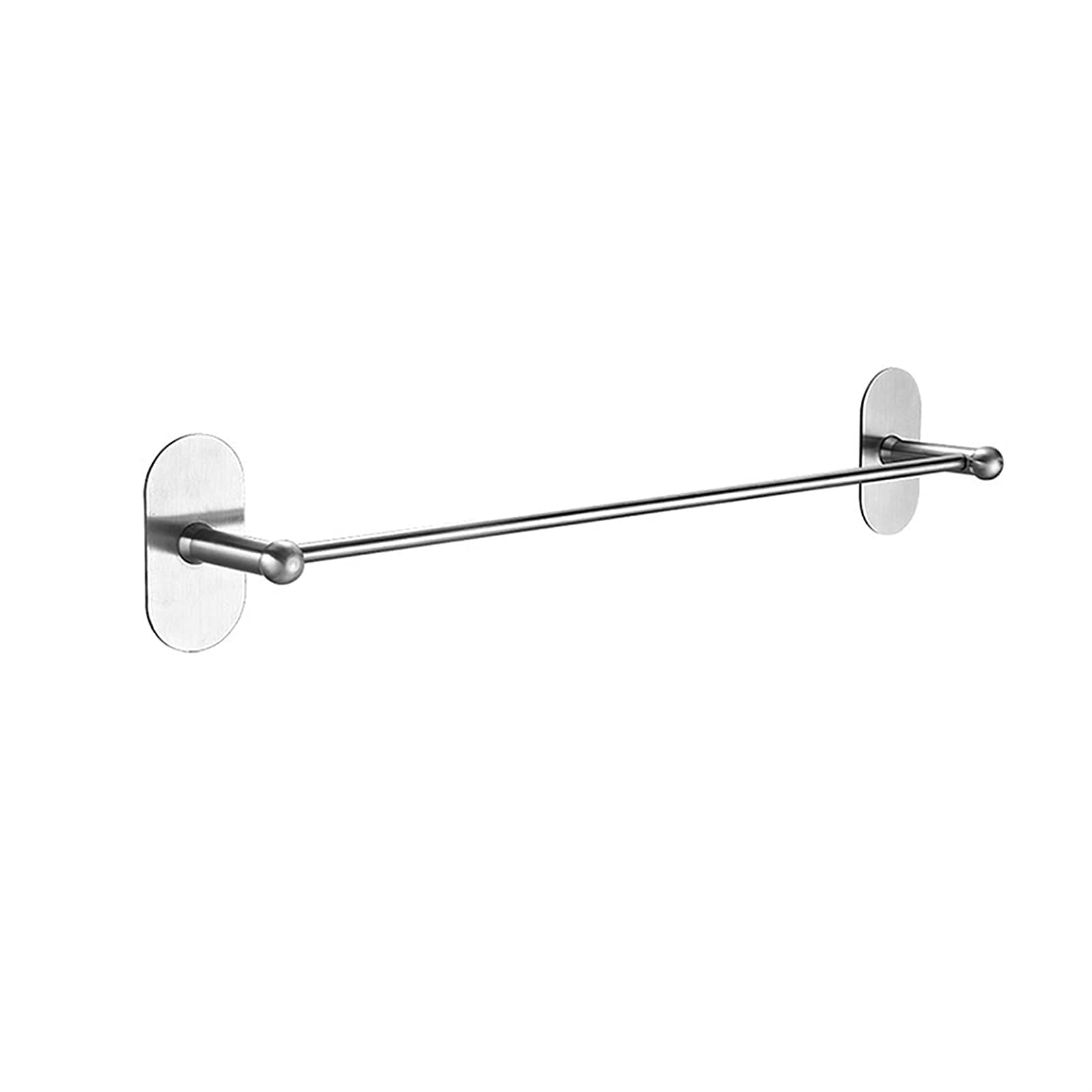 Porte-serviettes brossé au design moderne et épuré avec fixation adhésive 3M robuste