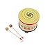 WFF Spielzeug Boden Drum for Kinder Rhythmusinstrument Musik Drum mit 2 Schlägel, Hohl Design Musikalisches Spielzeug for 3+ Year Old Baby Kinder besonderen Geburtstagsgeschenk (Color : Villain)