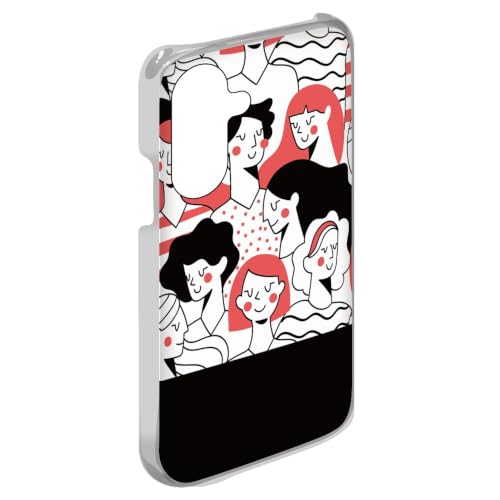 anve Galaxy A57 �Ή� �X�}�z�P�[�X �n�[�h�P�[�X �J�[�h���[�����t�� �K�[���Y (A.���b�h)