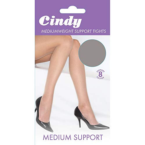 Cindy Womens/Ladies Mediumweight Support Tights (1 Pair) (Medium (5ft-5ft8”)) (Diamond)
