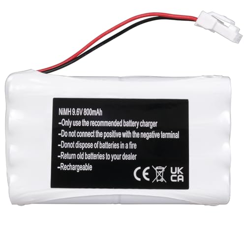 2400720 Batterie pour Somfy M3 HR15/51, 5008956 5071688, Compatible Moteurs Freevia, GDK, SGA et SGS, Moteurs Somfy Elixo 500 3S IO/GDK 3000, GDK 700 (800mAh,...